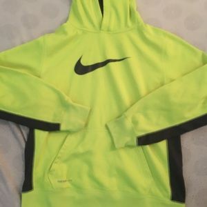 Yellow Nike pullover